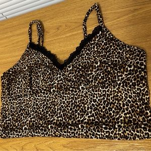 Leopard Crop Top